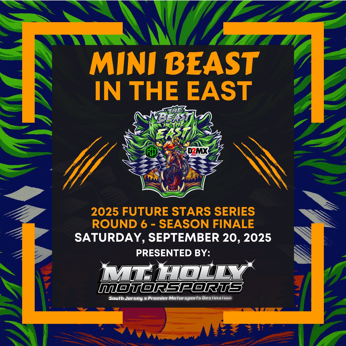 9/20/25 MINI BEAST IN THE EAST Pre-Registration