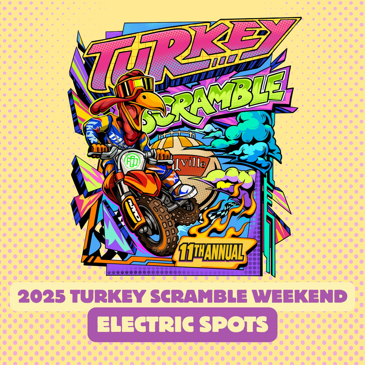 TURKEY SCRAMBLE ELEC. HOOKUPS ONLY