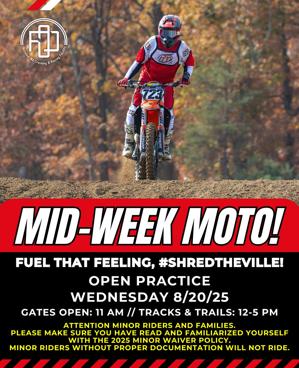 Wednesday 8/20/25 Practice Registration