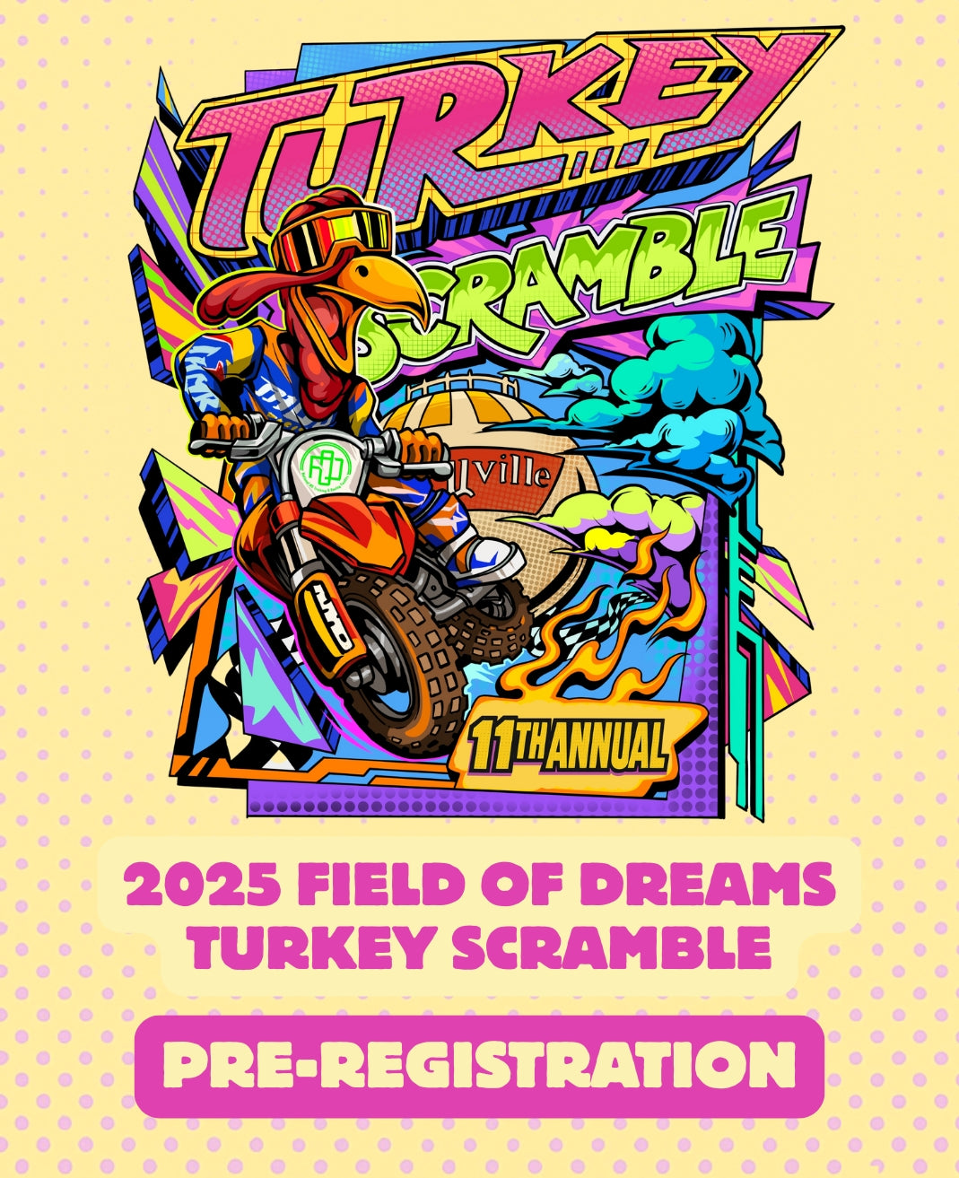 11th Annual Turkey Scramble Pre-Registration