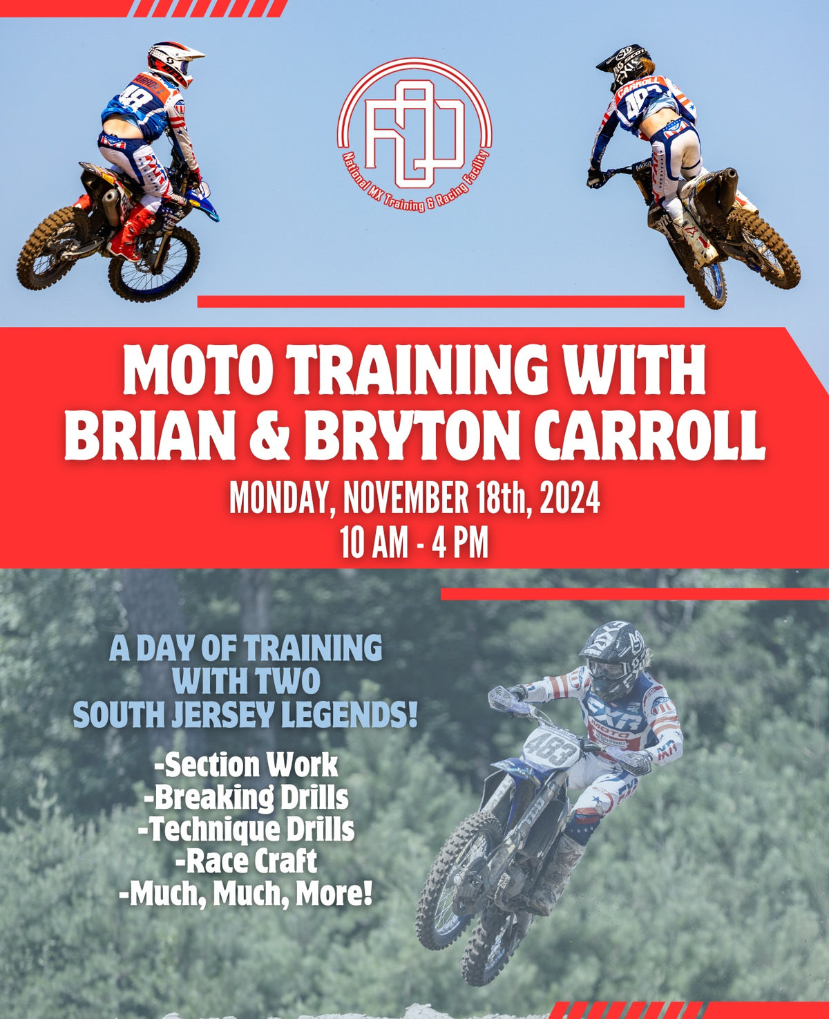 Carroll Moto Training Sign Up (11/18)